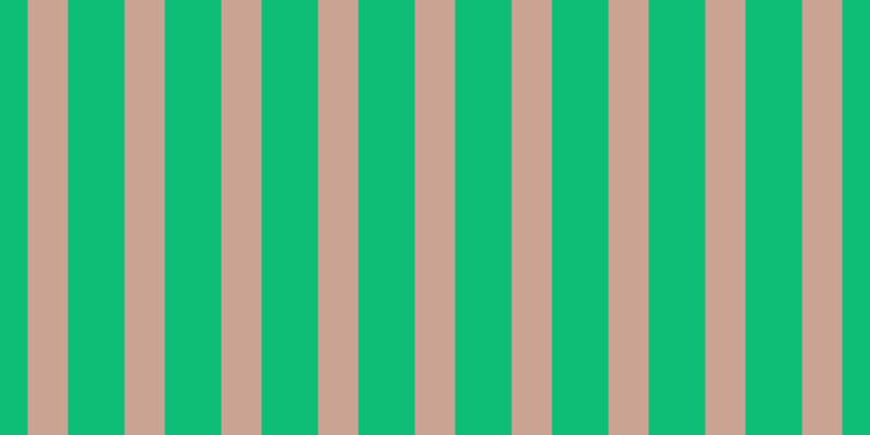 #0ebd76, #caa393 vertical lines, thirty-seven pixels wide, fifty-two pixels apart