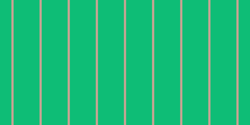 #0ebd76, #caa393 vertical lines, seven pixels wide, eighty-three pixels apart