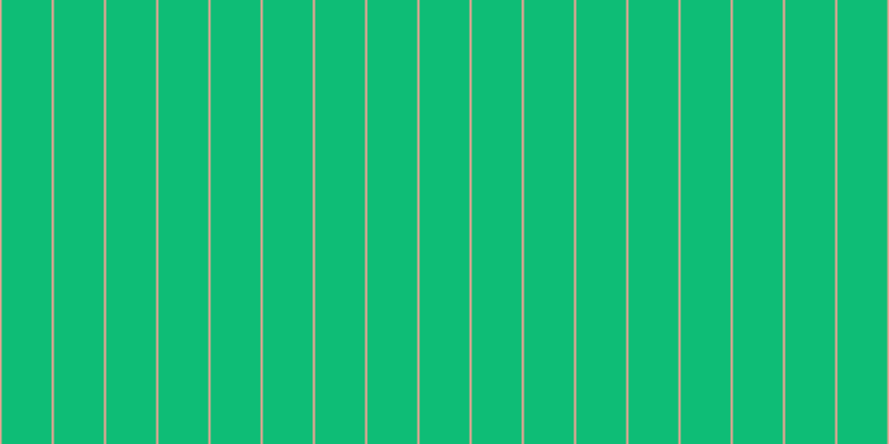 #0ebd76, #eba393 vertical lines, two pixels wide, forty-five pixels apart