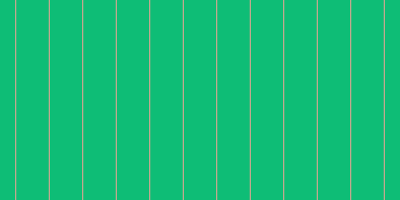 #0ebd76, #eba393 vertical lines, two pixels wide, sixty-five pixels apart