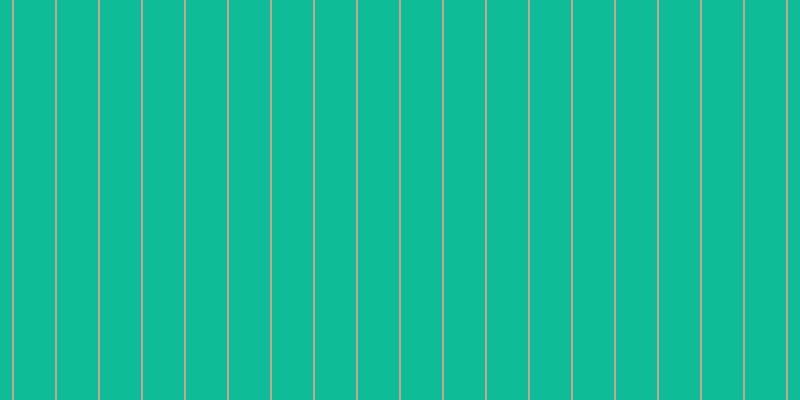 #0ebd97, #caa393 vertical lines, two pixels wide, forty-one pixels apart