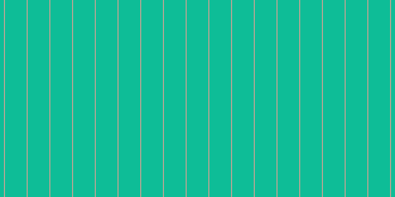 #0ebd97, #caa393 vertical lines, two pixels wide, forty-four pixels apart
