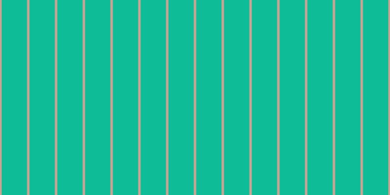 #0ebd97, #caa393 vertical lines, five pixels wide, fifty-two pixels apart