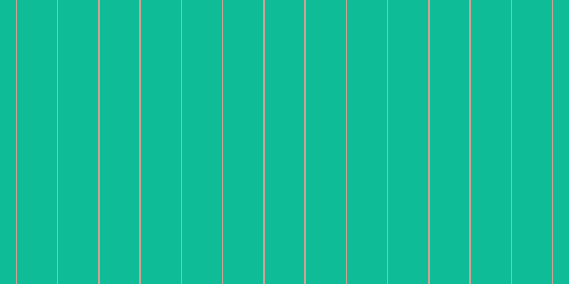 #0ebd97, #caa393 vertical lines, two pixels wide, fifty-six pixels apart