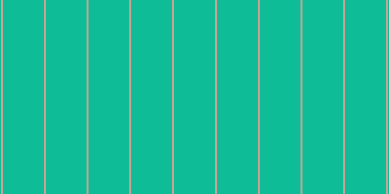 #0ebd97, #caa393 vertical lines, four pixels wide, eighty-four pixels apart