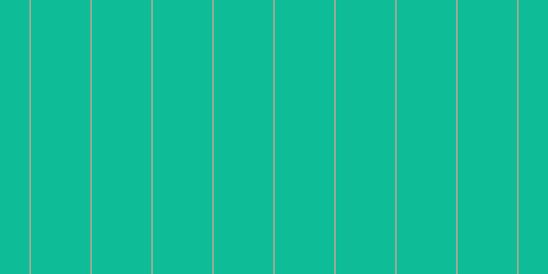 #0ebd97, #caa393 vertical lines, two pixels wide, eighty-seven pixels apart