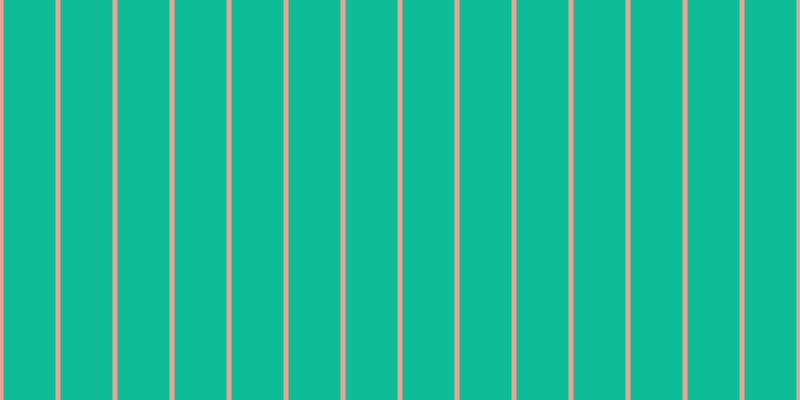 #0ebd97, #eba393 vertical lines, five pixels wide, fifty-two pixels apart