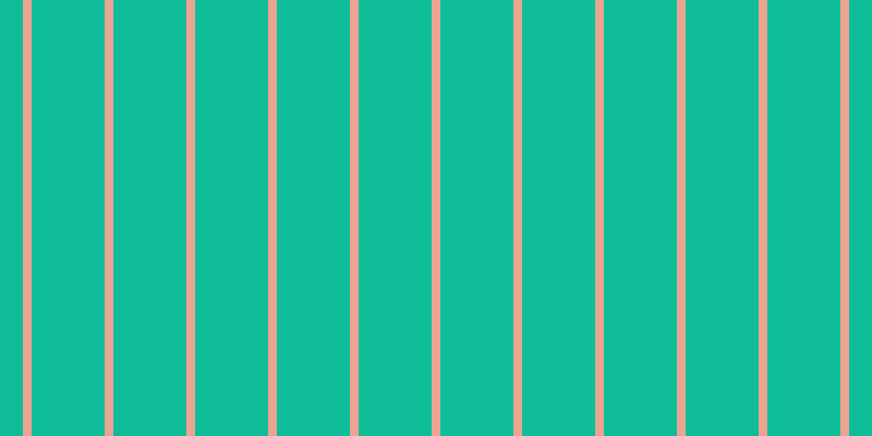 #0ebd97, #eba393 vertical lines, eight pixels wide, sixty-seven pixels apart