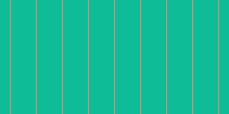 #0ebd97, #eba393 vertical lines, two pixels wide, eighty-nine pixels apart