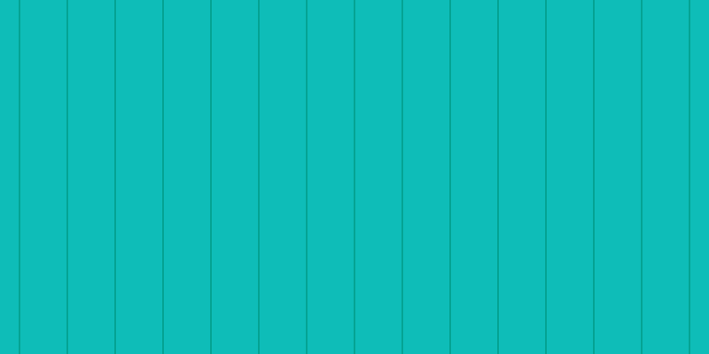#0ebdb8, #04a393 vertical lines, two pixels wide, fifty-two pixels apart