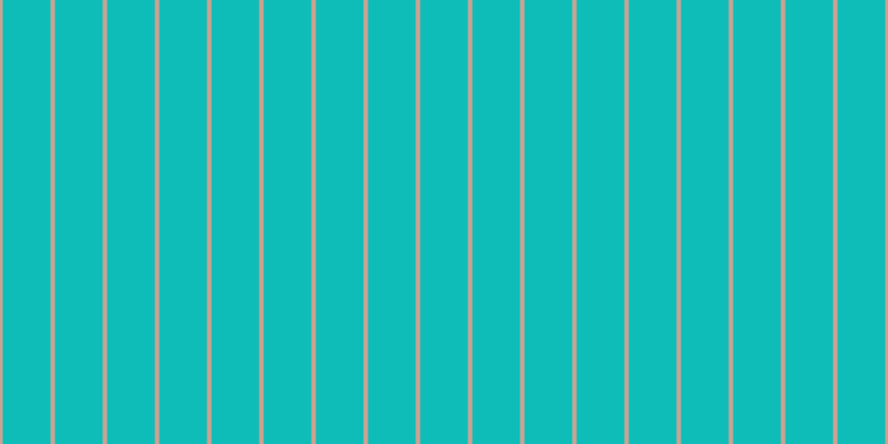 #0ebdb8, #caa393 vertical lines, four pixels wide, forty-three pixels apart