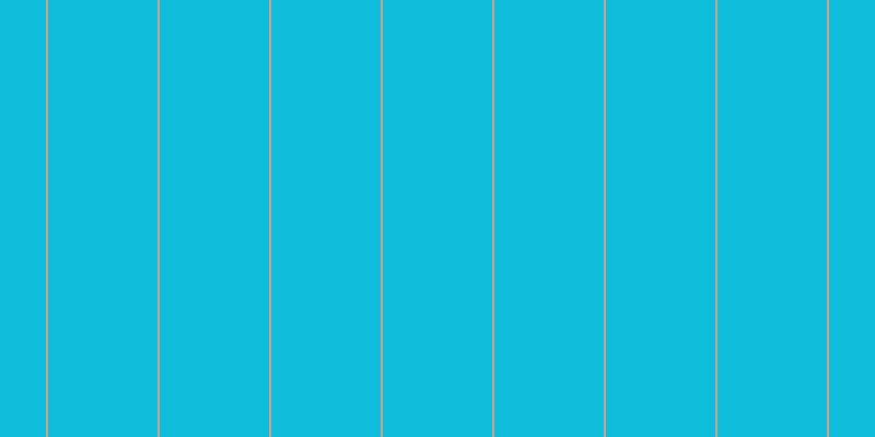 #0ebdd9, #caa393 vertical lines, two pixels wide, one hundred pixels apart