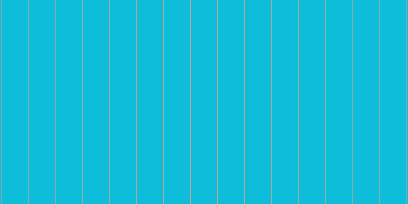 #0ebdd9, #caa393 vertical lines, one pixels wide, fifty-two pixels apart