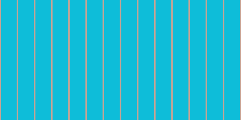 #0ebdd9, #caa393 vertical lines, five pixels wide, fifty-two pixels apart