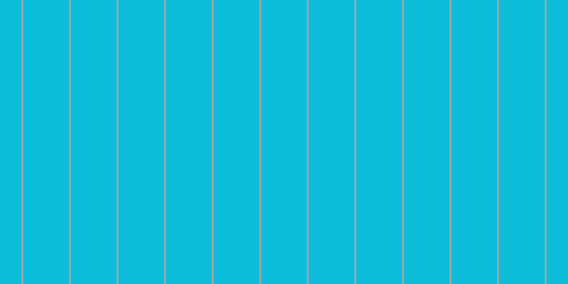 #0ebdd9, #caa393 vertical lines, two pixels wide, sixty-five pixels apart