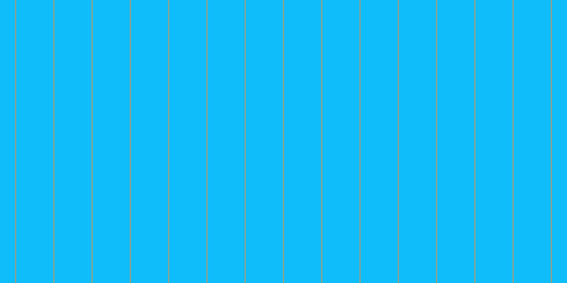 #0ebdfa, #88a393 vertical lines, two pixels wide, fifty-two pixels apart