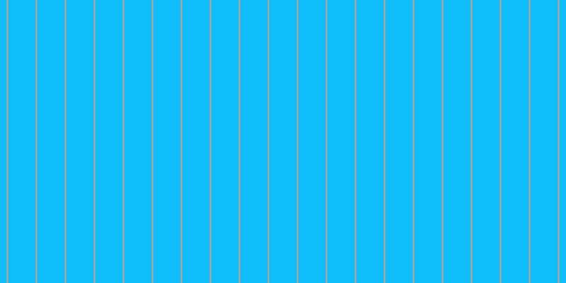 #0ebdfa, #caa393 vertical lines, two pixels wide, thirty-nine pixels apart