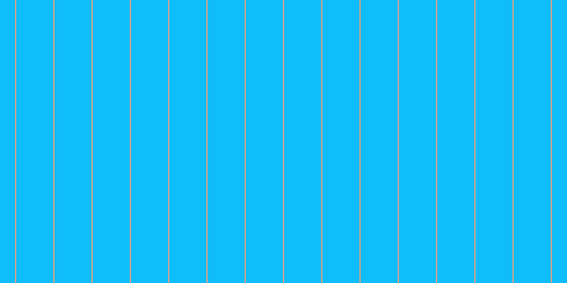 #0ebdfa, #caa393 vertical lines, two pixels wide, fifty-two pixels apart