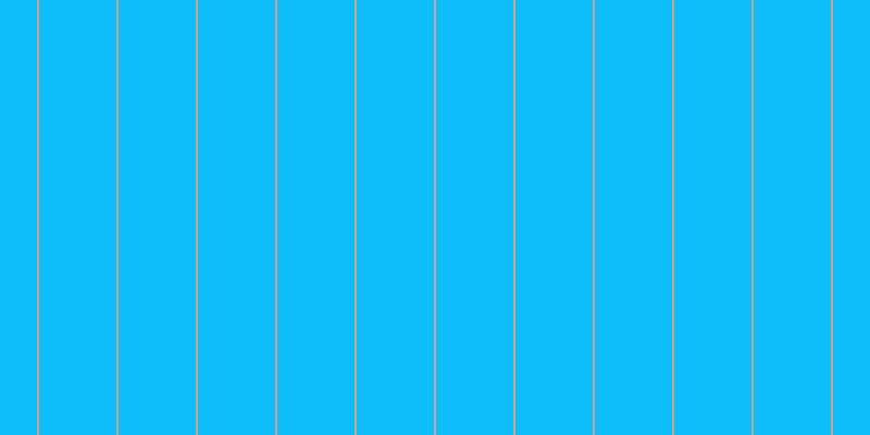 #0ebdfa, #caa393 vertical lines, two pixels wide, seventy-one pixels apart