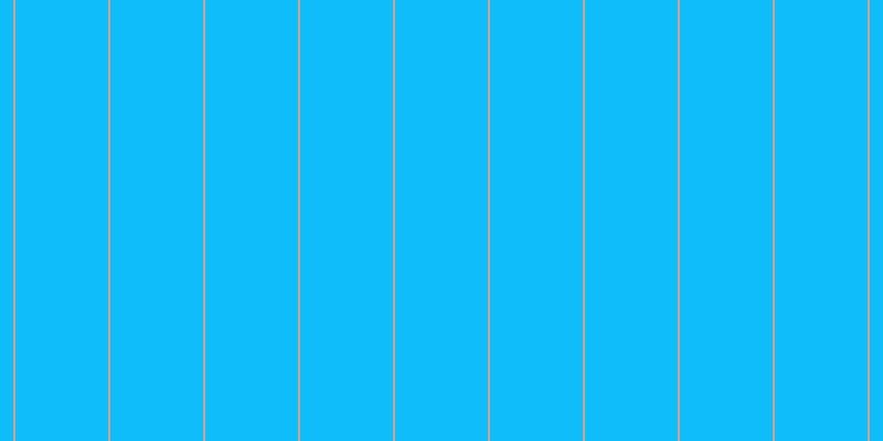 #0ebdfa, #caa393 vertical lines, two pixels wide, eighty-four pixels apart