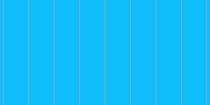 #0ebdfa, #caa393 vertical lines, two pixels wide, ninety-five pixels apart