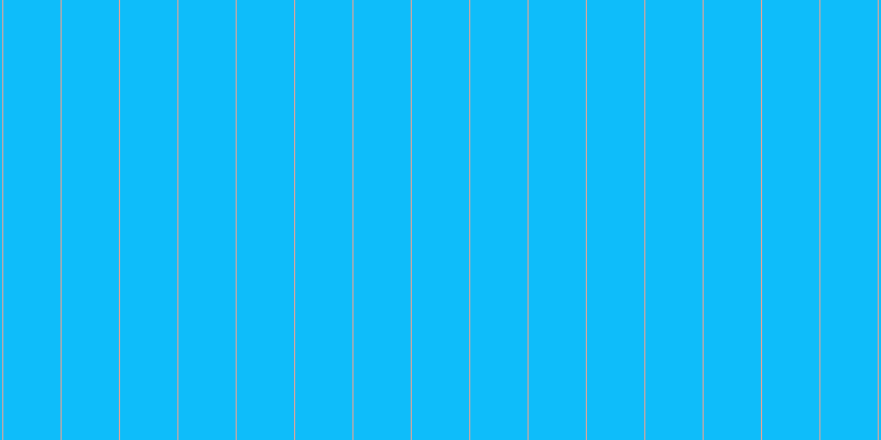 #0ebdfa, #eba393 vertical lines, one pixels wide, fifty-two pixels apart