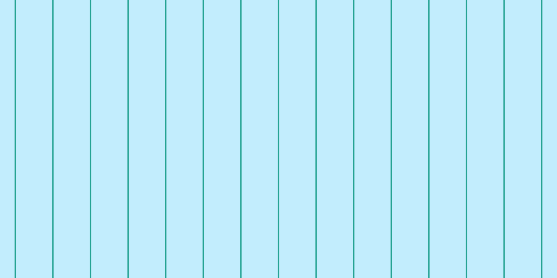 #0ebdfa (25%), #25a393 vertical lines, two pixels wide, fifty-two pixels apart