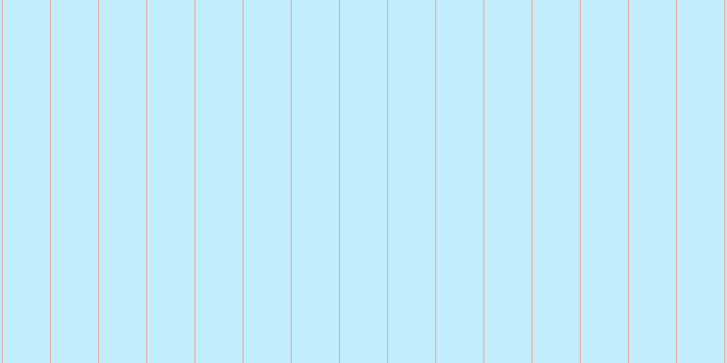#0ebdfa (25%), #eba393 vertical lines, one pixels wide, fifty-two pixels apart