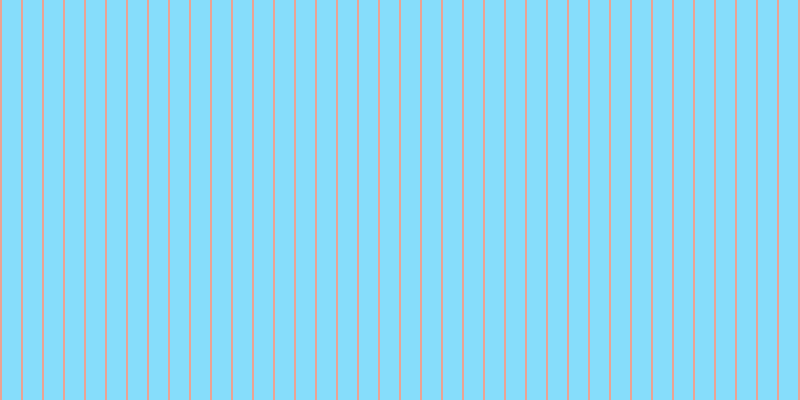 #0ebdfa (50%), #eba393 vertical lines, two pixels wide, nineteen pixels apart