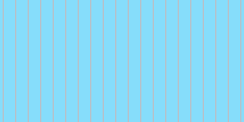 #0ebdfa (50%), #eba393 vertical lines, two pixels wide, thirty-nine pixels apart