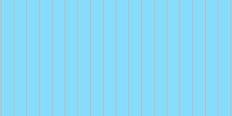 #0ebdfa (50%), #eba393 vertical lines, two pixels wide, forty-two pixels apart