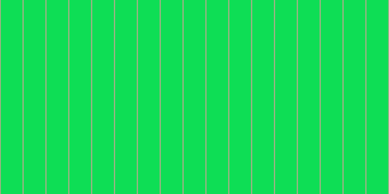 #0ede55, #caa393 vertical lines, two pixels wide, forty-five pixels apart