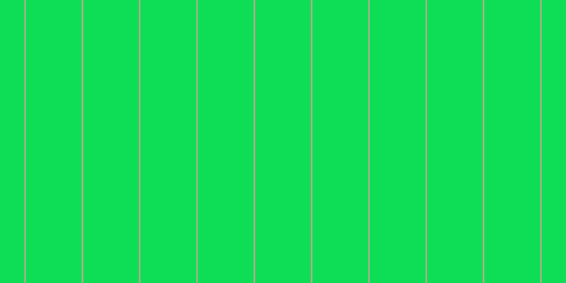 #0ede55, #caa393 vertical lines, two pixels wide, seventy-nine pixels apart