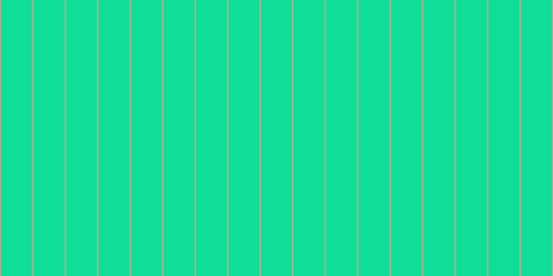 #0ede97, #caa393 vertical lines, two pixels wide, forty-five pixels apart