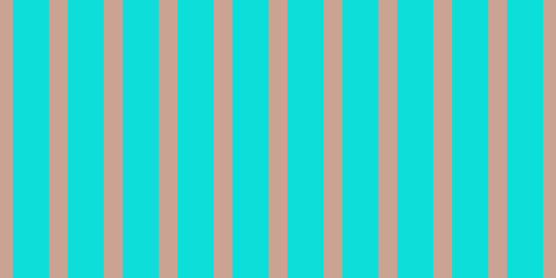 #0eded9, #caa393 vertical lines, twenty-seven pixels wide, fifty-two pixels apart