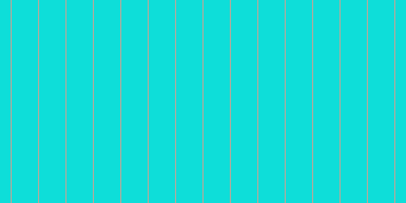 #0eded9, #caa393 vertical lines, two pixels wide, fifty-two pixels apart