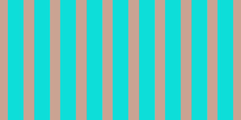 #0eded9, #caa393 vertical lines, thirty-five pixels wide, fifty-two pixels apart