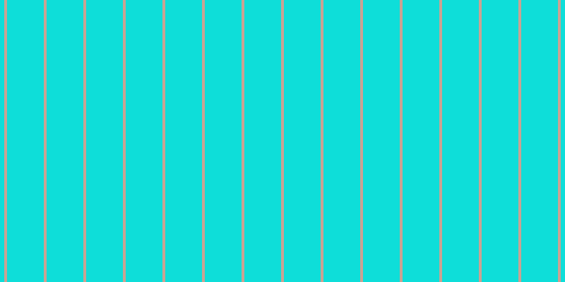 #0eded9, #caa393 vertical lines, four pixels wide, fifty-two pixels apart