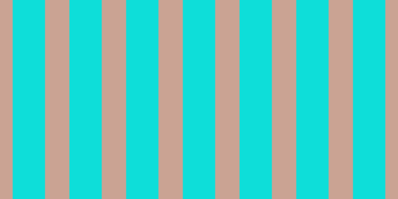 #0eded9, #caa393 vertical lines, forty-nine pixels wide, sixty-five pixels apart