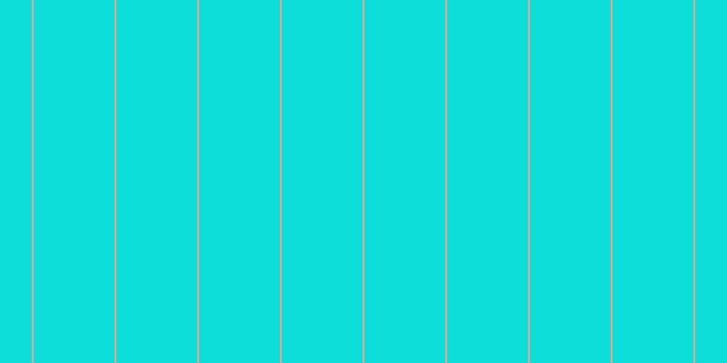 #0eded9, #eba393 vertical lines, two pixels wide, eighty-nine pixels apart