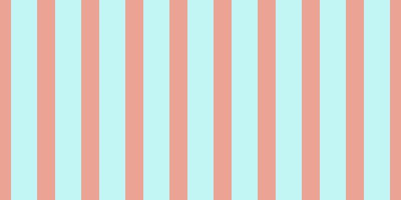 #0eded9 (25%), #eba393 vertical lines, thirty-six pixels wide, fifty-two pixels apart