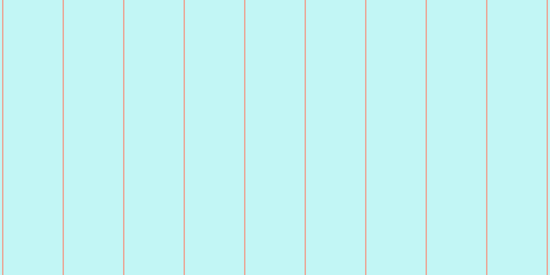 #0eded9 (25%), #eba393 vertical lines, two pixels wide, eighty-six pixels apart