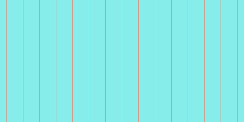 #0eded9 (50%), #caa393 vertical lines, two pixels wide, fifty-two pixels apart
