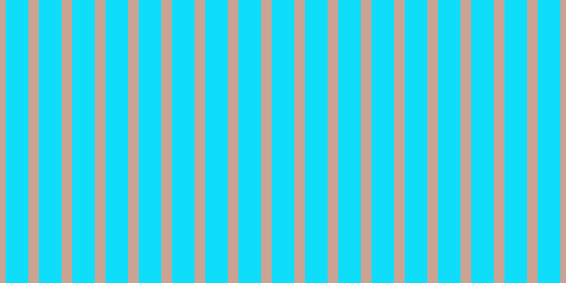 #0edefa, #caa393 vertical lines, fifteen pixels wide, thirty-two pixels apart