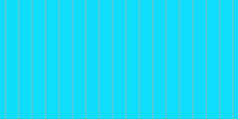 #0edefa, #caa393 vertical lines, two pixels wide, forty-three pixels apart