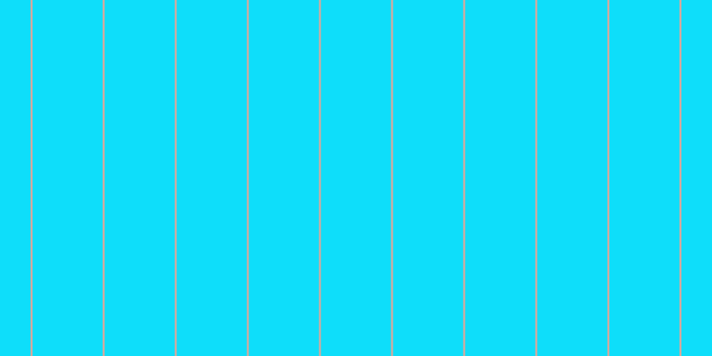 #0edefa, #eba393 vertical lines, two pixels wide, seventy-nine pixels apart