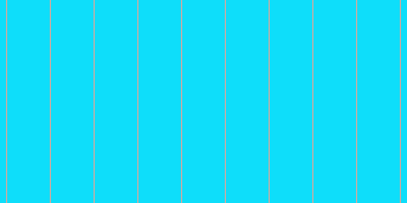 #0edefa, #eba393 vertical lines, two pixels wide, eighty-four pixels apart