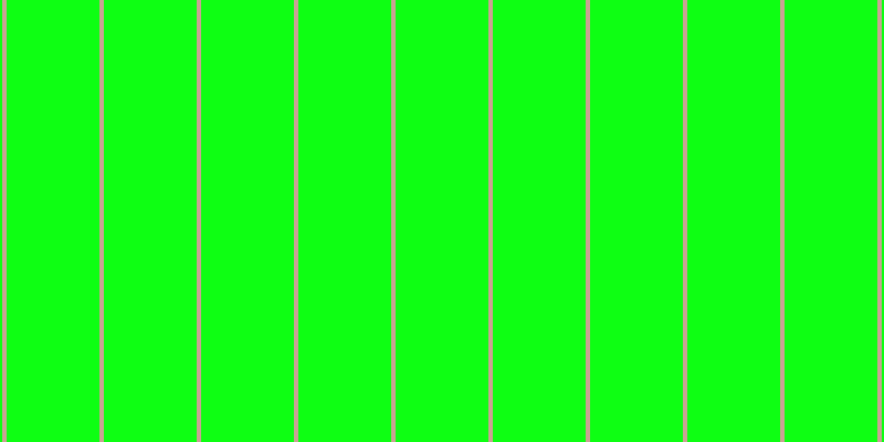 #0eff13, #caa393 vertical lines, four pixels wide, eighty-four pixels apart