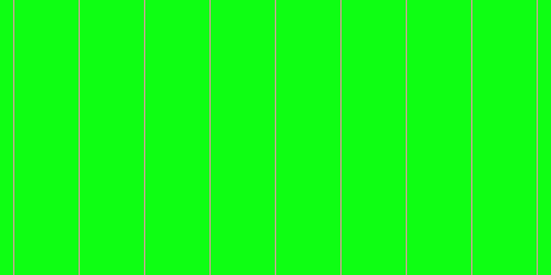 #0eff13, #caa393 vertical lines, two pixels wide, ninety-three pixels apart