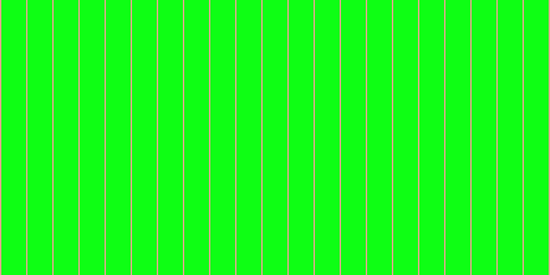 #0eff13, #eba393 vertical lines, two pixels wide, thirty-six pixels apart
